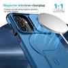 Voor Samsung Galaxy A57 A37 A17 A56 A36 A26 A16 A55 A35 A25 A15 Magnetische Ringhouder Schuifbare Camera Lens Bescherming Telefoonhoes