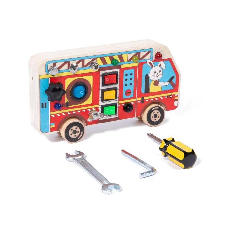 Образование дошкольного возраста Деревянный светодиодный выключатель с розеткой — фото 8