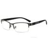 Metal Anti-blue Light Male Business Eye Spectacles Farsighted Reading Spectacles Eyeglasses Diopter 0 +1.0 +1.5 +2.0 +2.5 +3.0 +3.5 +4.0