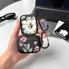 Case For Airpods 4 2 3 Pro3 Pro2 1 Pro Earphone Cases Cover Flowers Silicone
