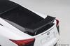 AUTOart 1/18 Scale Lexus LFA (Whitest White/Black Carbon Fiber) Finished Product