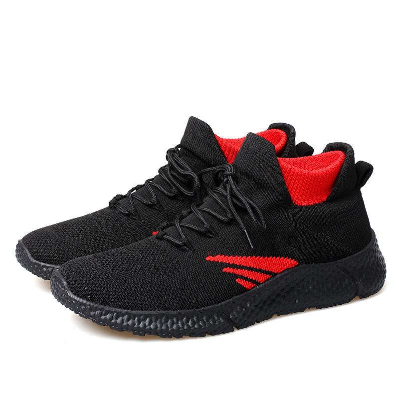New Breathable Casual Sports Size Fly-woven Socks Shoes Running Shoes