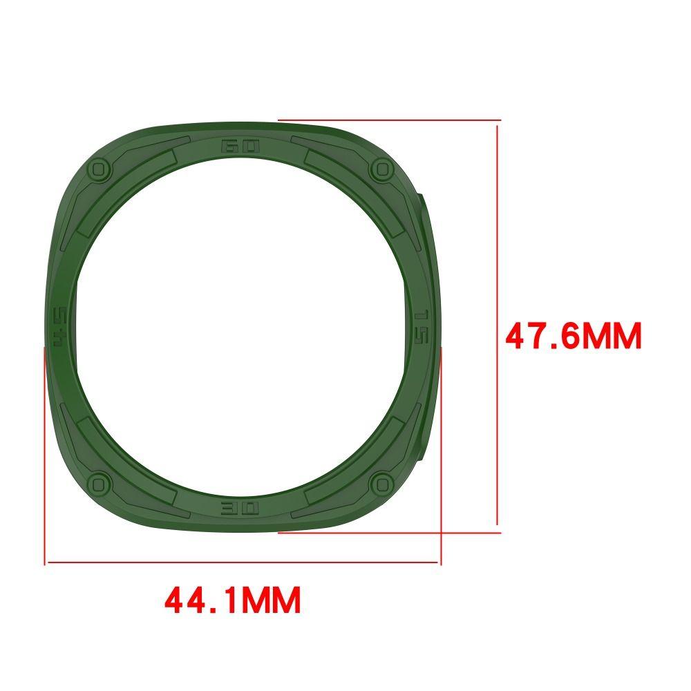 TPU Protective Case Anti-Scratch Hollow Screen Protector 40/44MM Soft Edge Shell for Samsung Galaxy Watch 8 Smart Watch Accessories