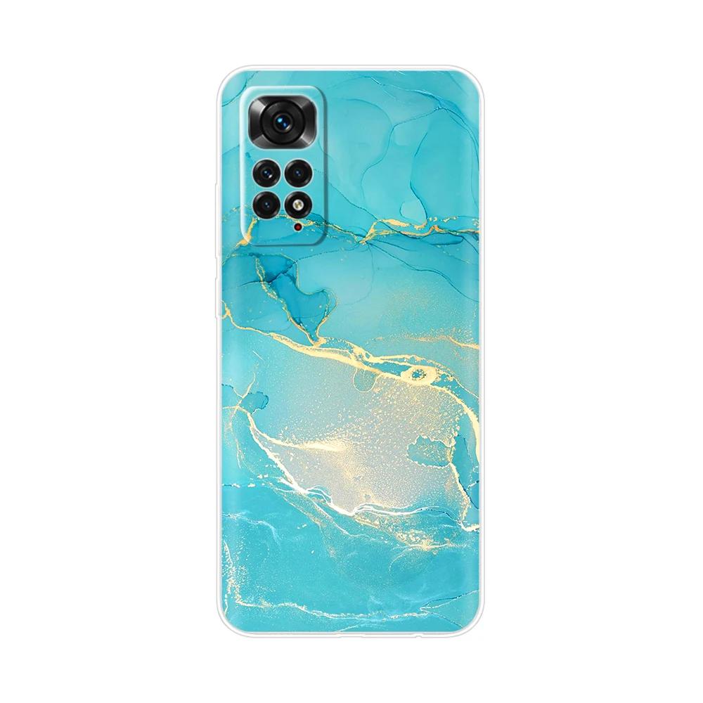 For Redmi Note 11 Case Soft Clear TPU Silicone Bumper Back Cover for Xiaomi Redmi Note11 Note 11 Pro 5G 4G 11s Phone Case Coque