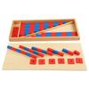 Montessori Numerical Rods Learning Bars Counting Cognition Multifunctional Math for Preschool