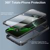 Full Cover Magnetic Case for iPhone 17 Pro Max - Compatible with Models 13-17, Transparent Design