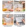 10Pcs Slide Fastener Aluminum Foil Food Bag Leakproof Freezer Safe Kitchen Fresh Bag Sealed Fresh-Keeping Home Use Durable Bag