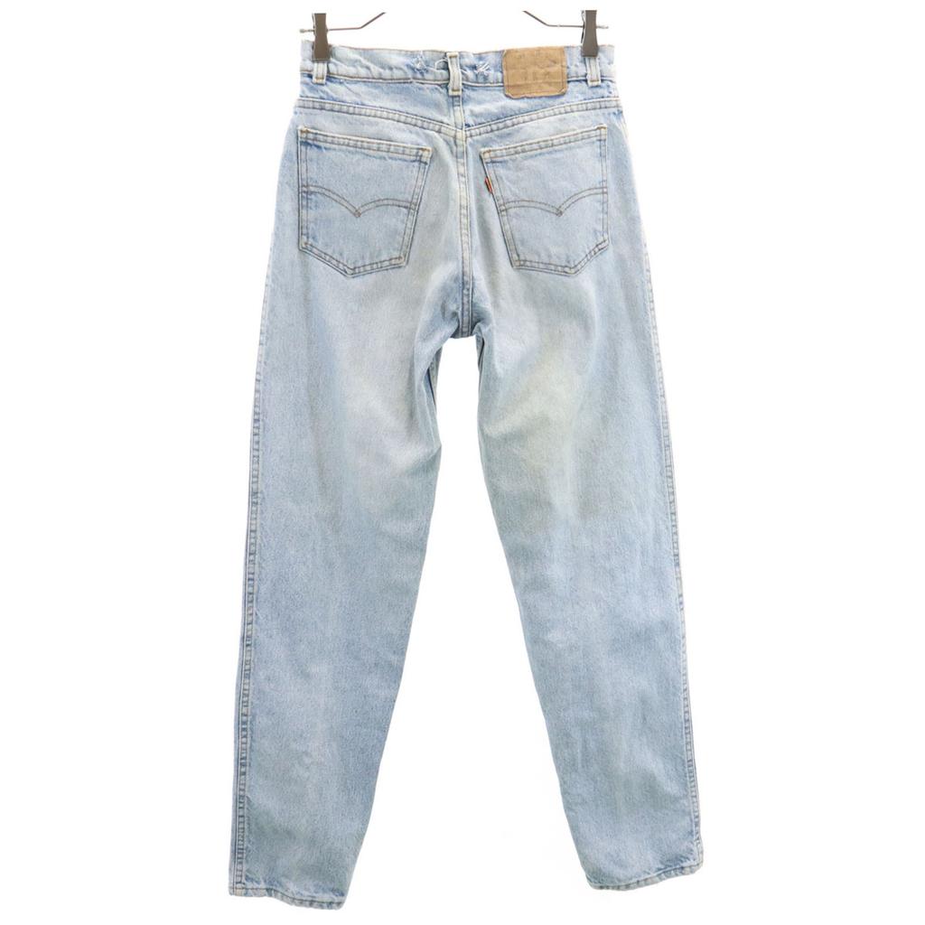 Levi's 80s 40752-0214 Old USA Made Orange Tab Denim Pants W28 Blue Men's Used