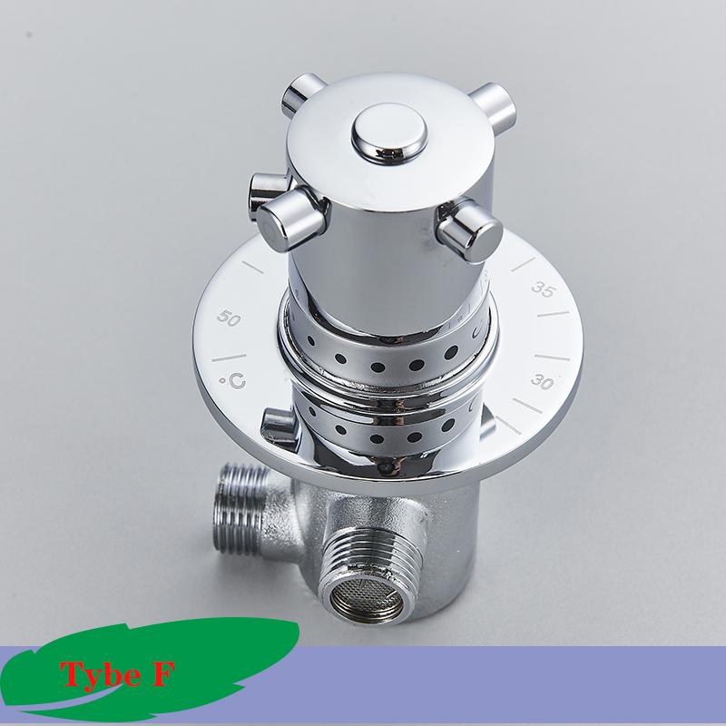 Messing Thermostatmischventil Konstante Wassertemperatur Duscharmaturventil Thermostat Badezimmer Küchenarmaturventil
