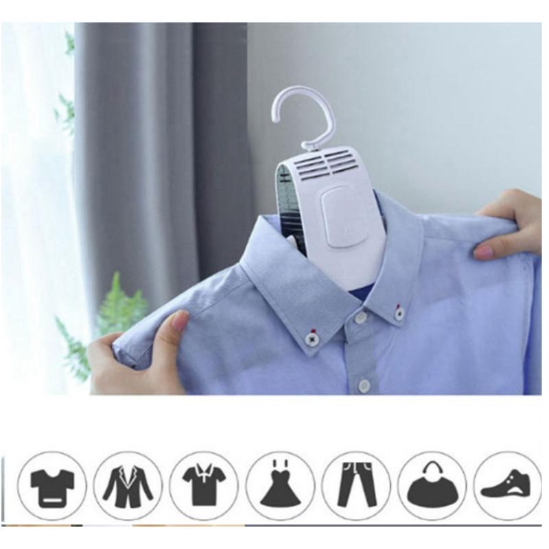 220V Smart Portable Electric Clothes Dryer Double Mode Clothes/Shoe Drying Hanger for Travel and Household