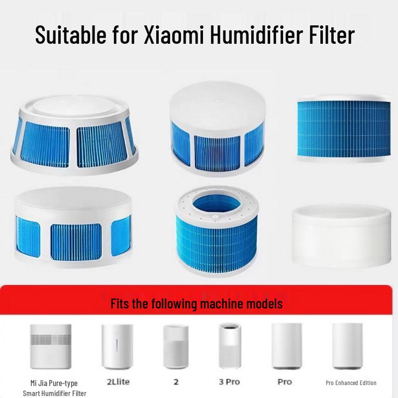 Compatible Filter for Xiaomi Mijia Mistless Humidifier 3/3PRO/Pure Type 1-3