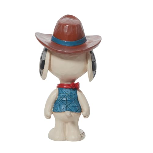 JIM SHORE Snoopy Cowboy Mini 6013038