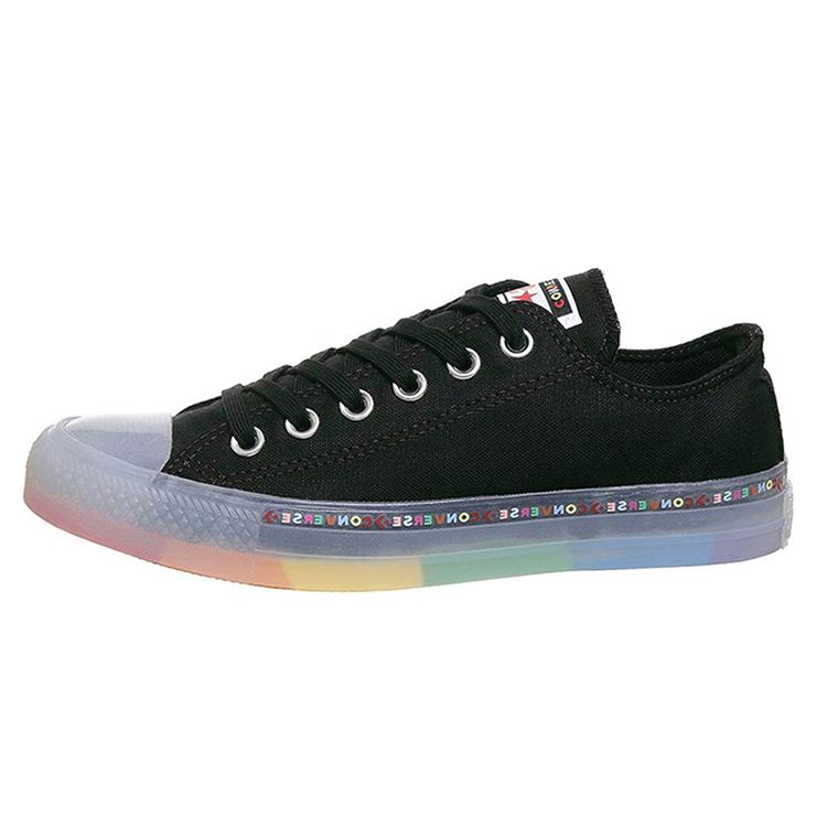 

Converse All Star Low Trainers Rainbow Black Exclusive 168199C 36.5