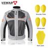 Mens Motorcycle Riding Jacket With Armor Protection Breathable Motorbike Gear Off-Road Street Use