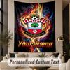 Custom Text Tapestry Southampton FC Print Wall Tapestry Indoor Living Room Wall Decor