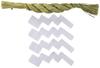 Kamidana No Sato Shimenawa (Shimenawa) for Small Shinto Altars, Approx. 37cm, Kojin (Arajin) Style, Kodoujime (Heartbeat) Straw, Traditional, New