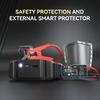 Portable Car Air Compressor and Emergency Starter with LED Emergency Light, 3000A Peak Power, 12V for Petrol/Diesel Vehicles, USB Input/Output