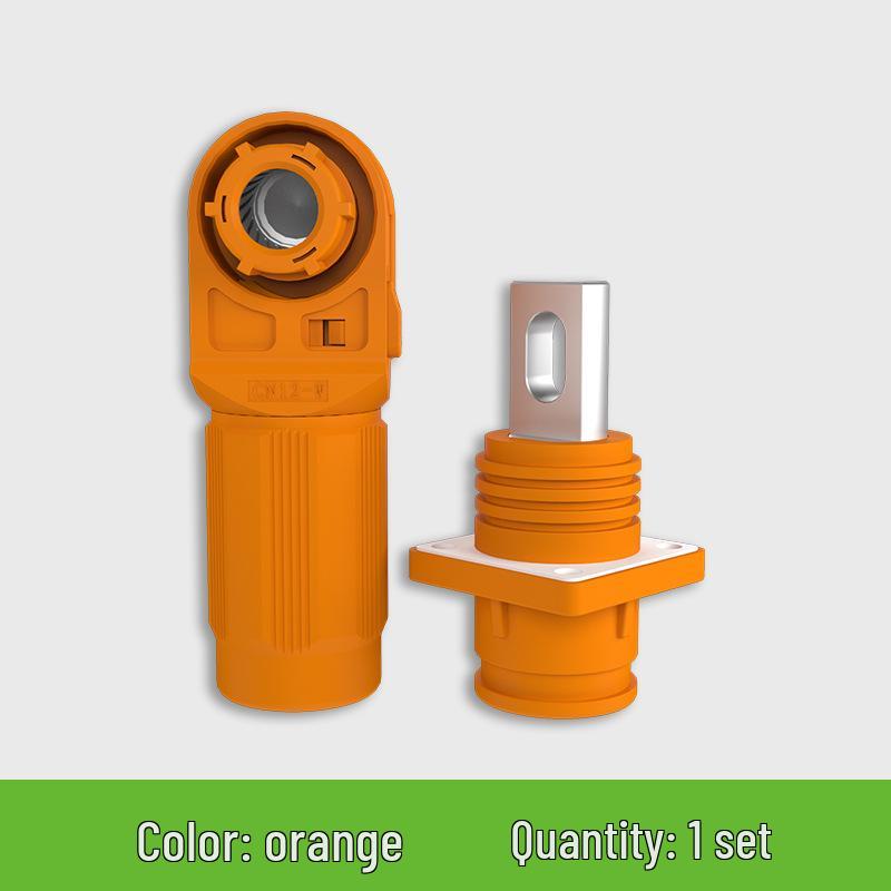 1500V High Voltage 350A Energy Storage Connector: Single Core Male/Female Plug for Battery Pack