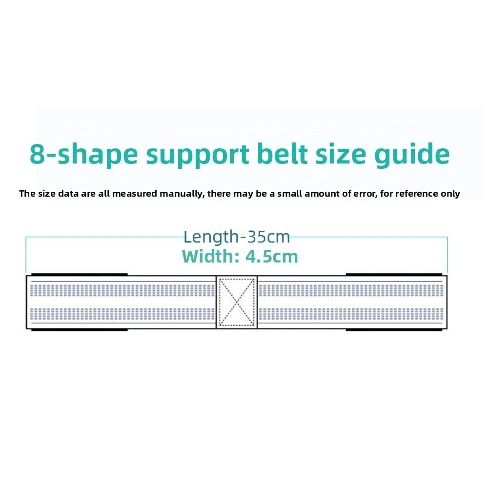 2Pcs/Set Figure Eight Design Weightlifting Straps Heavy Duty Professional Wrist Bands Auxiliary Function Deadlift Straps