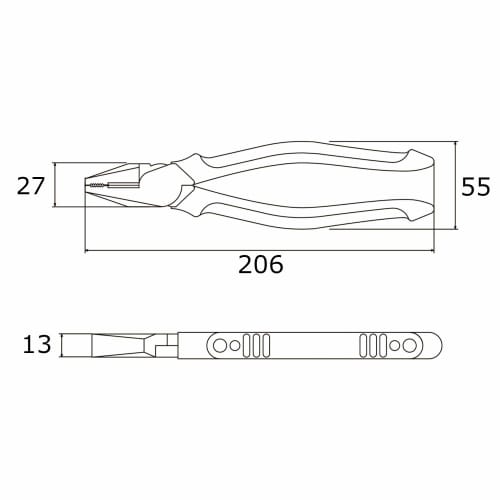 Victor VICTOR PLUS+ Eccentric Pliers / 200mm / A masterpiece crafted by a true artisan with meticulous attention to detail / ZM80-200