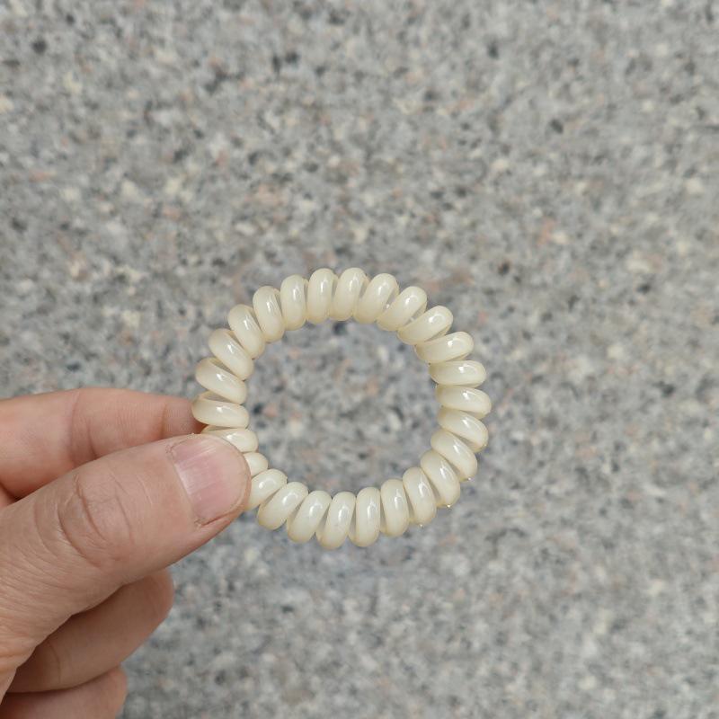 Candy-Colored Thick Bracelet-Style Hair Ring: Extra-Large Korean Rubber Band and Spring Headband Ornament