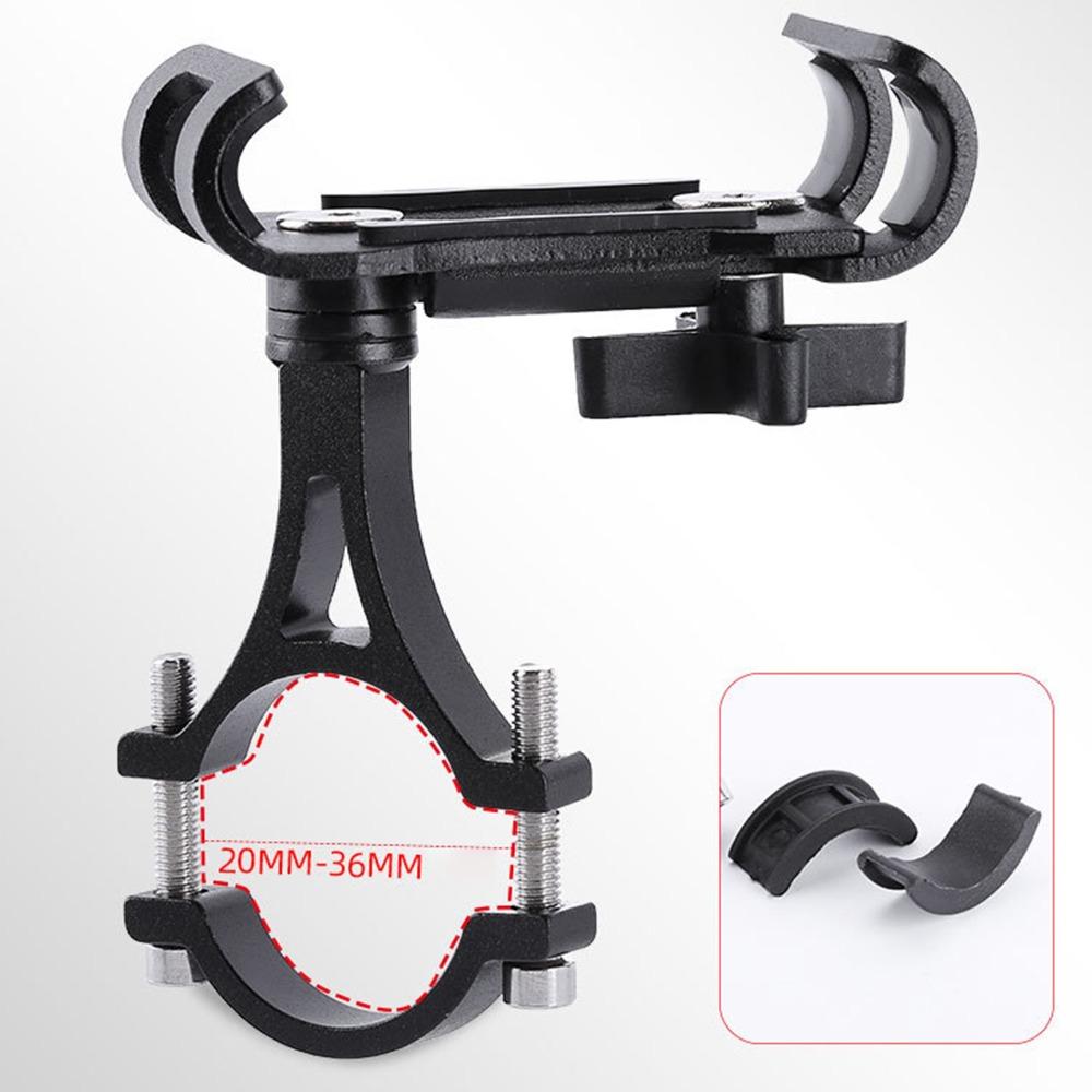 360 Degree Rotatable Motorcycle Phone Mount Black Bike Phone Holder Road Bike Use