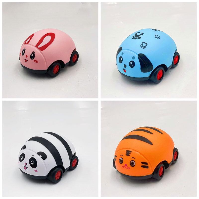 Animal Inertia Car Toy Dual-directional Revolving Vehicle For Kids