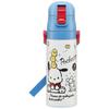 Skater Sanrio Kids Water Bottle 470ml Direct Drinking Stainless Steel Pochacco Child-Friendly Lightweight Type Vacuum Insulation Structure Cold Only