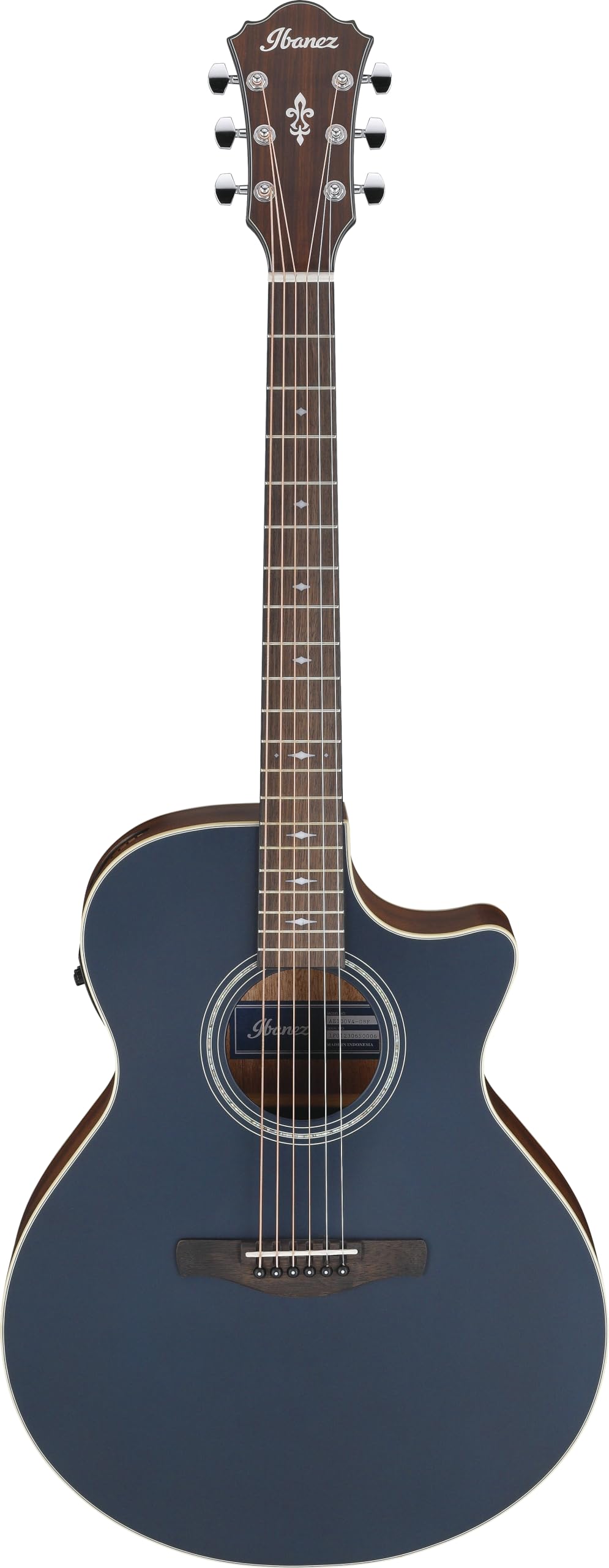 

Ibanez AE100-DBF (Dark Tide Blue Flat) Ibanez electric acoustic guitar