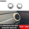 Car Front Side Air Condition Vent Outlet Cover Trim For Mitsubishi ASX RVR Outlander Sport ES -2024 Interior Accessories
