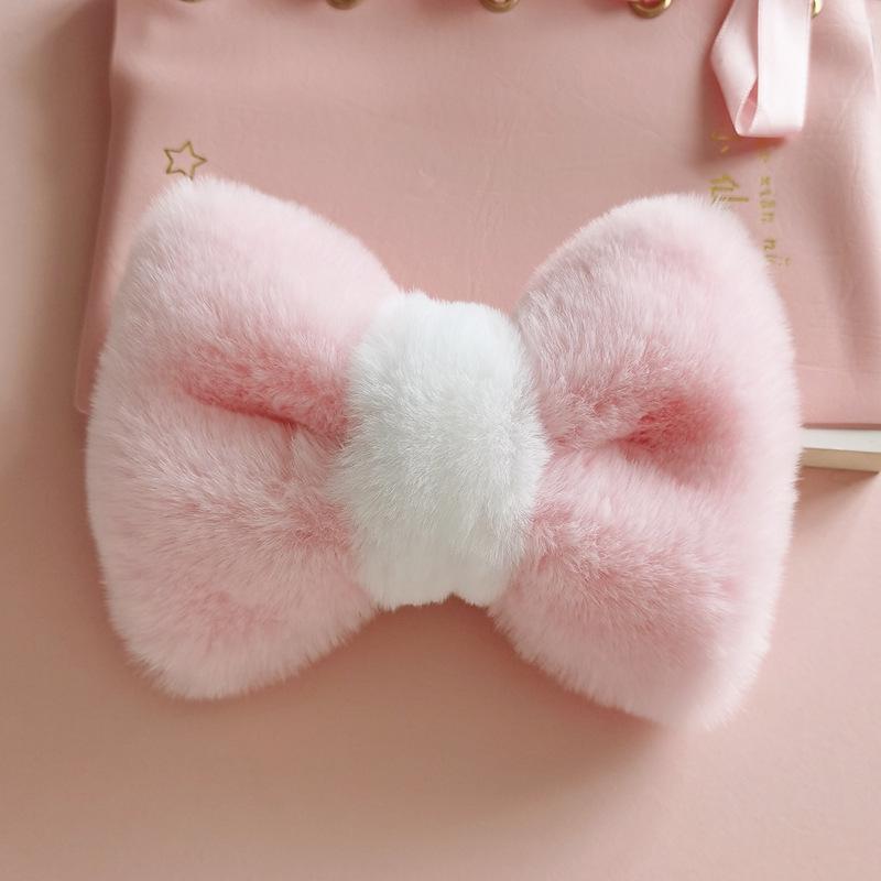 

Сделай сам Плюшевая заколка для волос с большим бантом и повязка на голову для девочек 7 x 5.5 cm (Lighter Color, 700G)