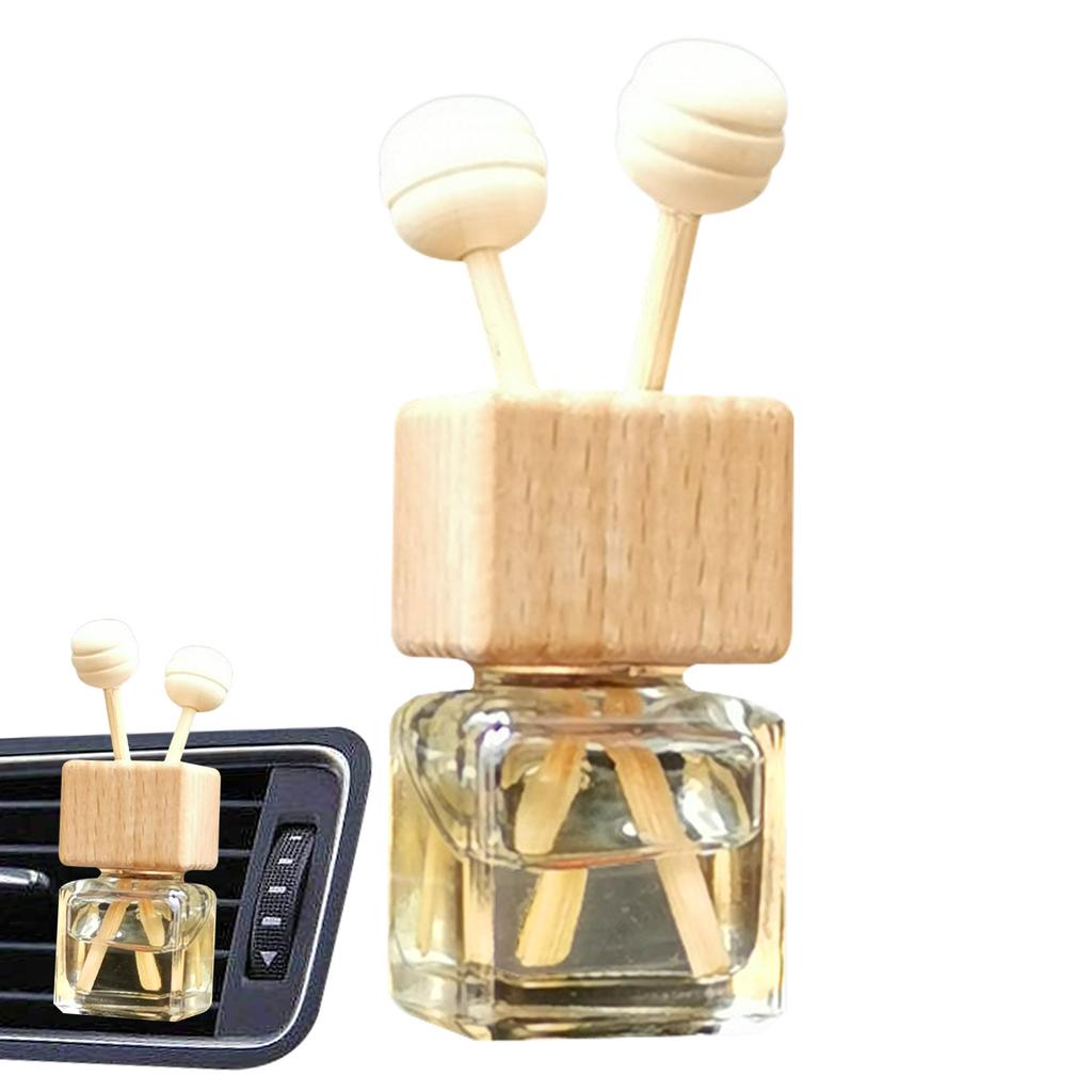 Empty Essential Oil Diffuser Bottle Empty Refillable Car Perfume Bottle Auto Perfume Diffuser Bottle Air Vent Clip Aromatherapy