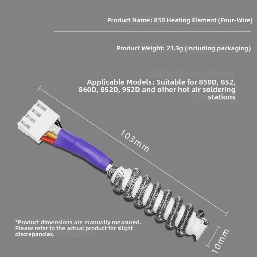 4 Styles Heating Element Heating Tool Plastic Spiral Heating Wire High Quality 860 Heating Tool