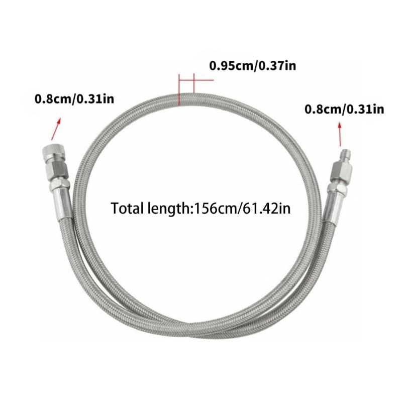 Stable CO2 Hose Adapter Set CO2 Refilling Connector Set Multifunction CO2 Sodas Hose External Adapter Set for Sodas Stream