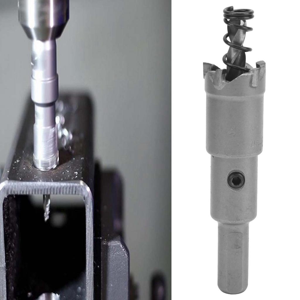 2Sets Hard Alloy Hole Saw Cutter Drill Bit Cutting Tool High Efficiency for Hole Opening