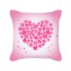 Peach Skin Pillowcase Valentine's Day Pillowcase Pink Heart-shaped Pillow Romantic Series Home Decoration Sofa Cushion Cover