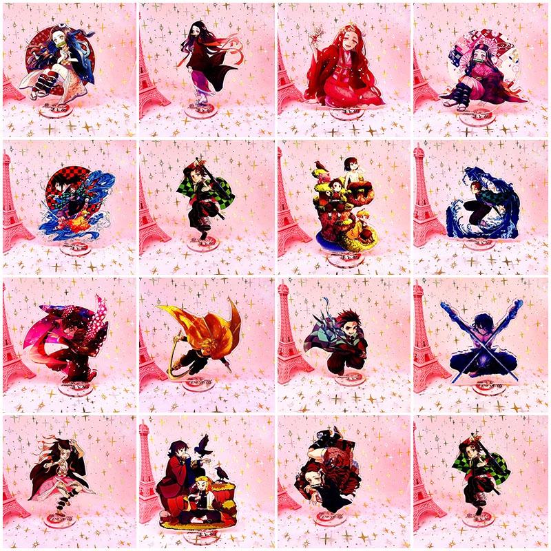 Exquisite Demon Slayer Kimetsu No Yaiba Kamado Nezuko Acrylic Figure With Smooth Edges