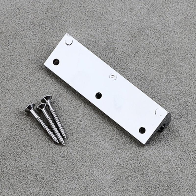 12 Strings Metal Guitar Bridge Replacement Fixed Harp Bridge Electric Guitar Accessories Durable and Practical