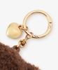 Afternoon Tea Living JR47 KeychainChain, Plush CharmGoing OutKITKAT Heartful Bear, Brown