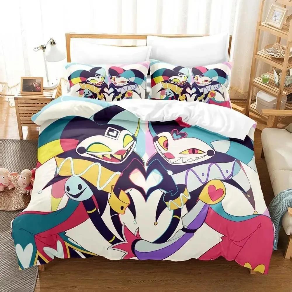 Comforter 3D Print Fizzarolli Boss Bedding Set Single Twin Full Queen King Size Bed Set Adult Kid Bedroom S Anime Game Bed