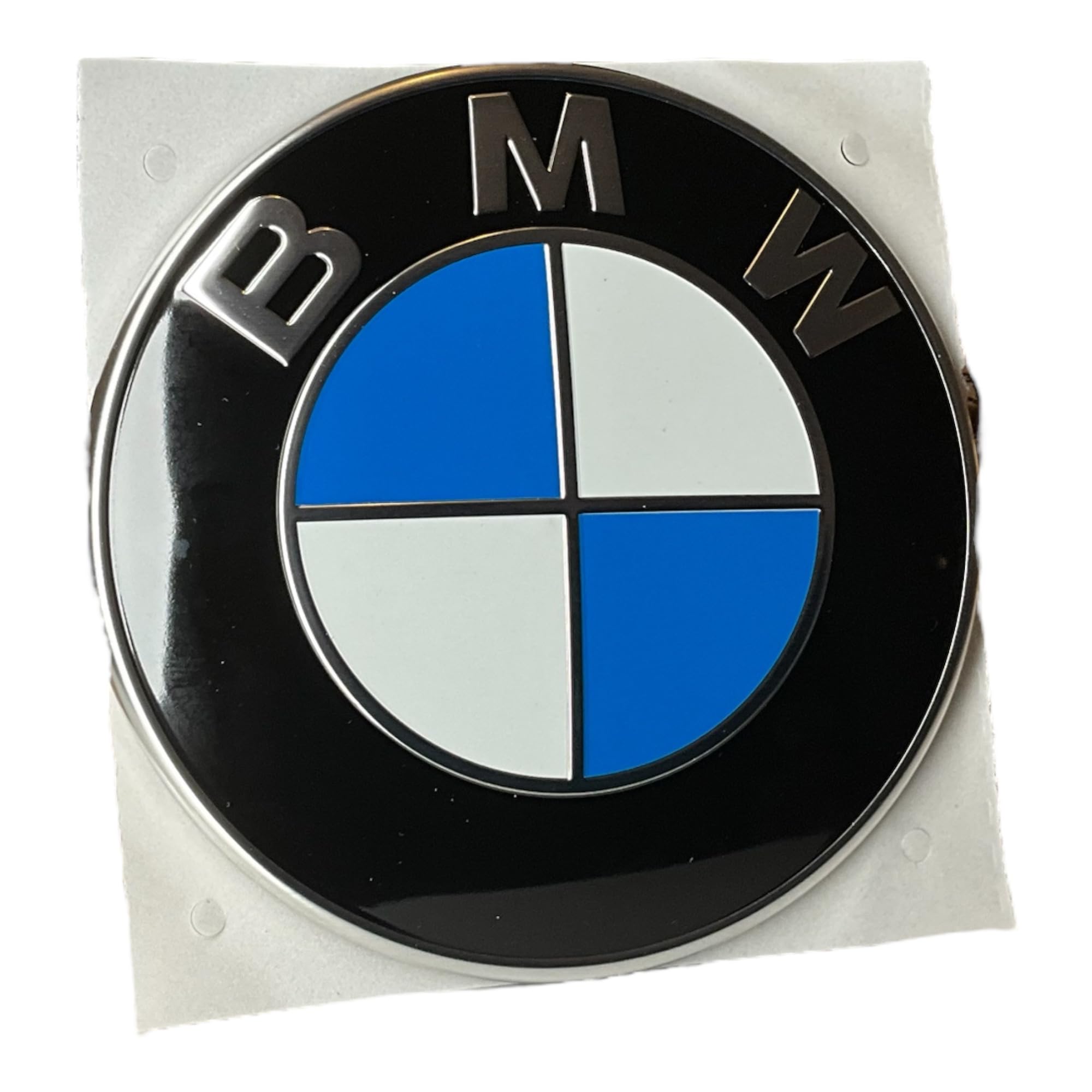 BMW genuine parts (directly imported from Germany) 82mm emblem set Diameter 82mm серебряный