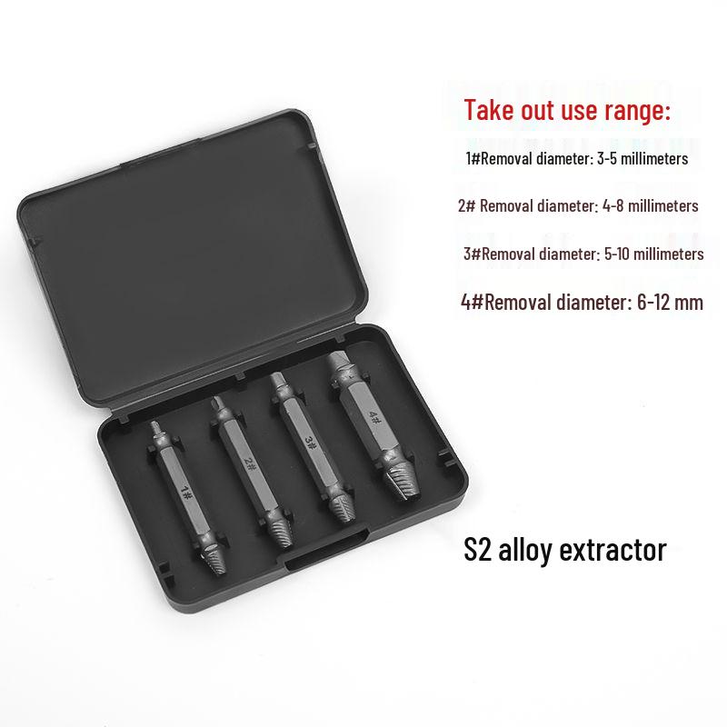 

Экстрактор винтов с двойной головкой и инструмент для удаления поврежденных винтов