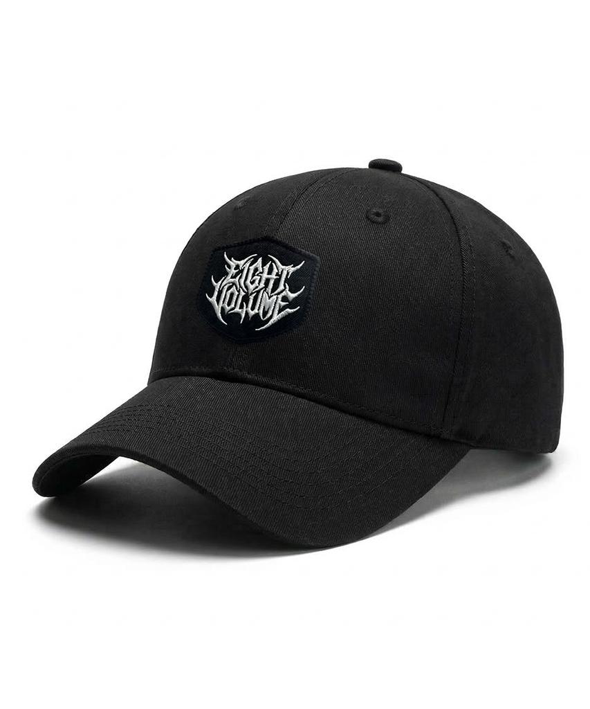 EIGHTVOLUME Ev Metal Logo Cotton Basic Ball Cap (Black)