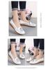 Korean Style Spring 2024 Women's Casual Loafers - Slip-On Bean Shoes for Moms.