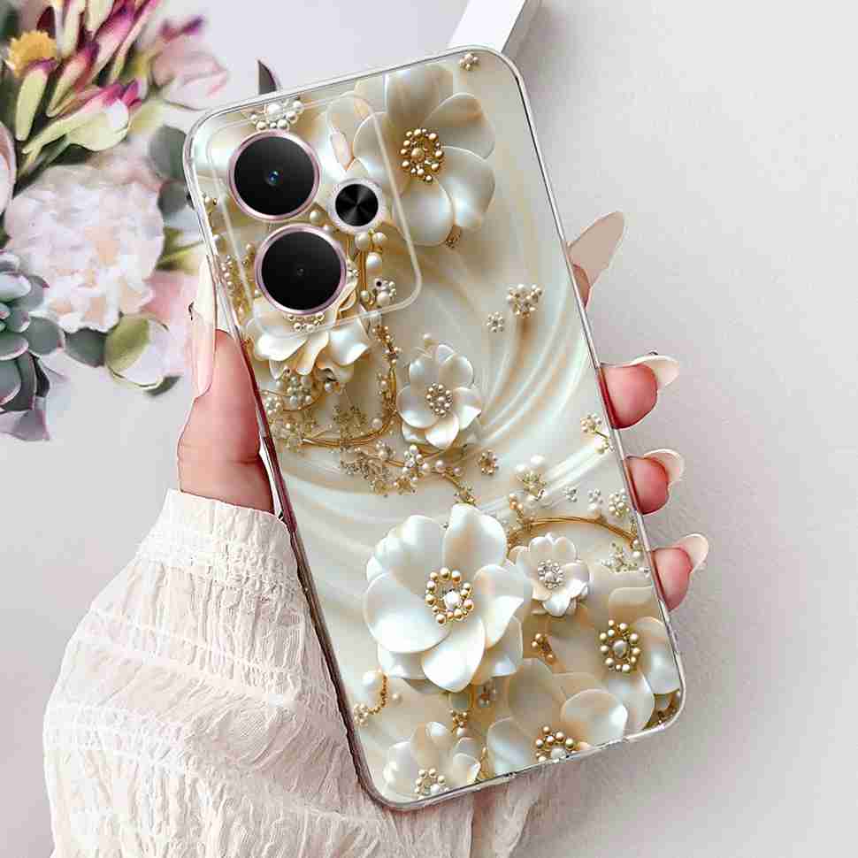 Bumper Clear Case For Realme 14 5G Soft Transparent Cases Silicone Shockproof Cover For Realme 14 14X Pro Realme14Pro Fundas