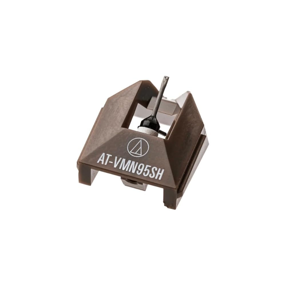 Audio-Technica AT-VMN95SH VM-type replacement stylus, Shibata stylus, AT-VM95 series record needle cartridge for record players.