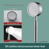 YIXI 304 Stainless Steel Pressurized Shower Head (2-Pack)