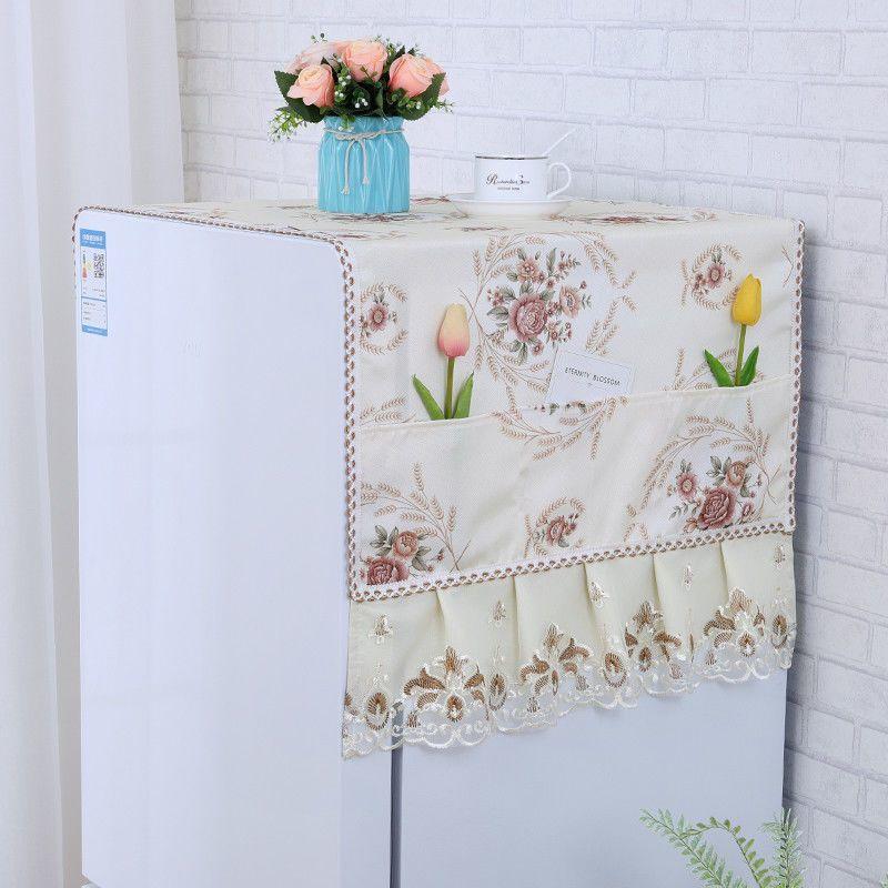 Refrigerator Dust Cover Refrigerator Cover Cloth Refrigerator Towel, Drum Washing Machine Cover Multi-purpose Cover Cloth