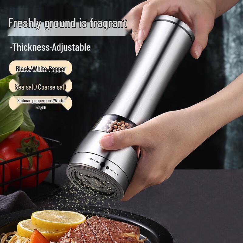 Baijie Stainless Steel Manual Pepper Grinder