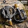 BUCKLOS Road Bike Pedal Platform Ultralight Clipless Bicycle Pedal for SPD SL Cycling Pedals Footrest with Cleats Bicycle Parts
